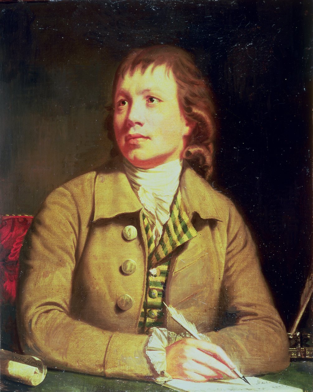 Halbporträt eines Gentlemans von William Beechey