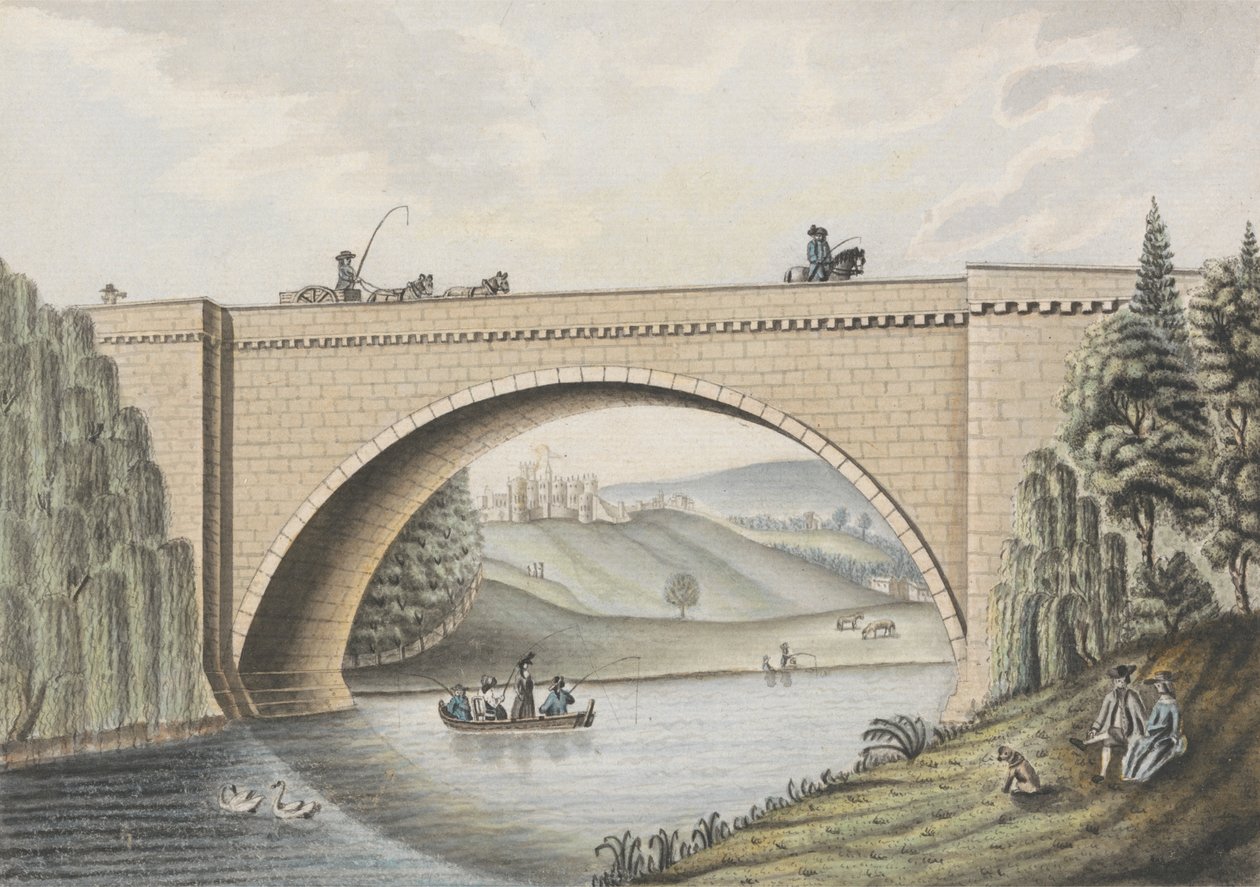 Ziegelbrücke von William Beilby