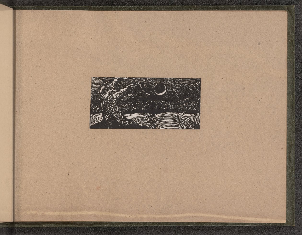 Zerstörter Baum und plattgedrückte Ernte, 1821 von William Blake