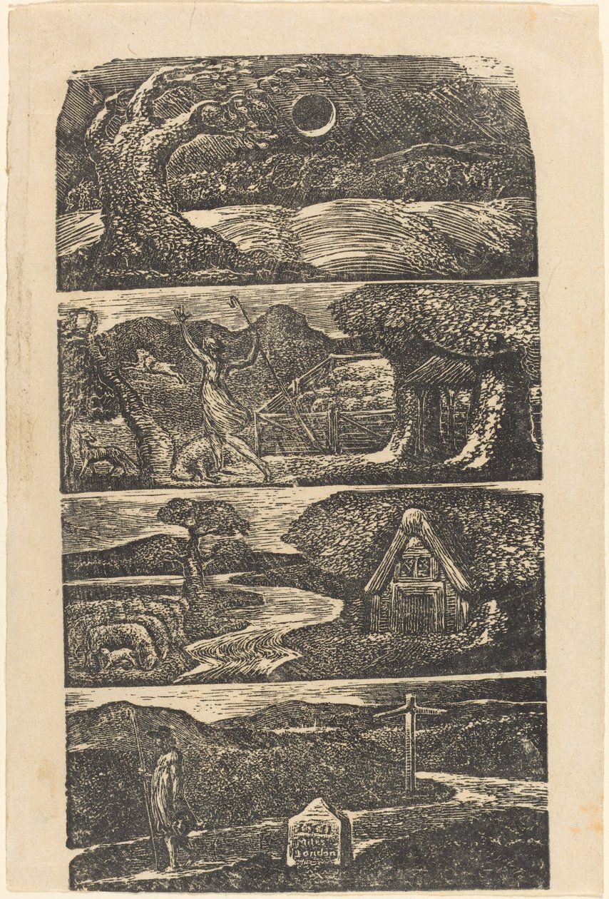 Die Pastoralen von Virgil von William Blake