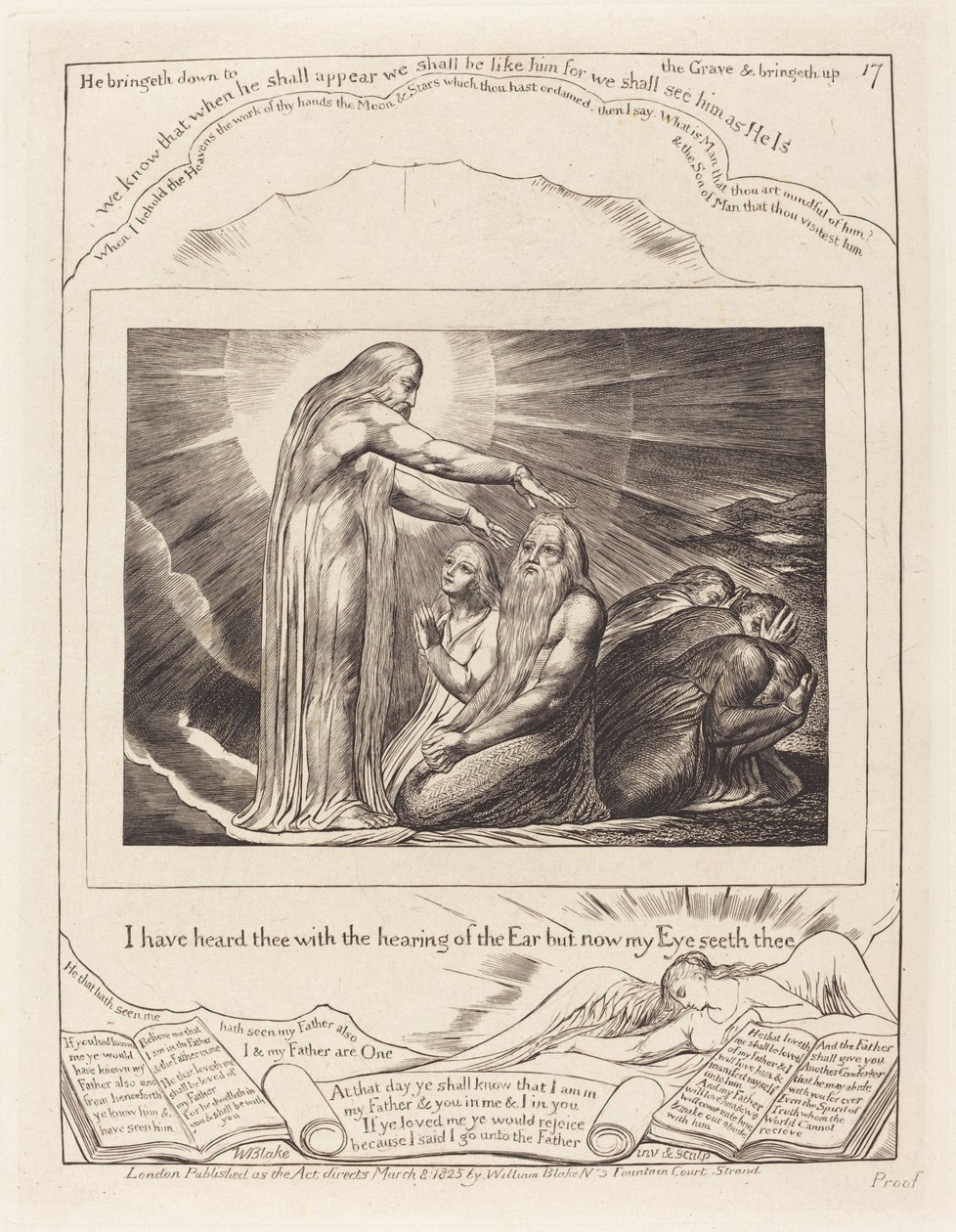 Die Vision Gottes von William Blake