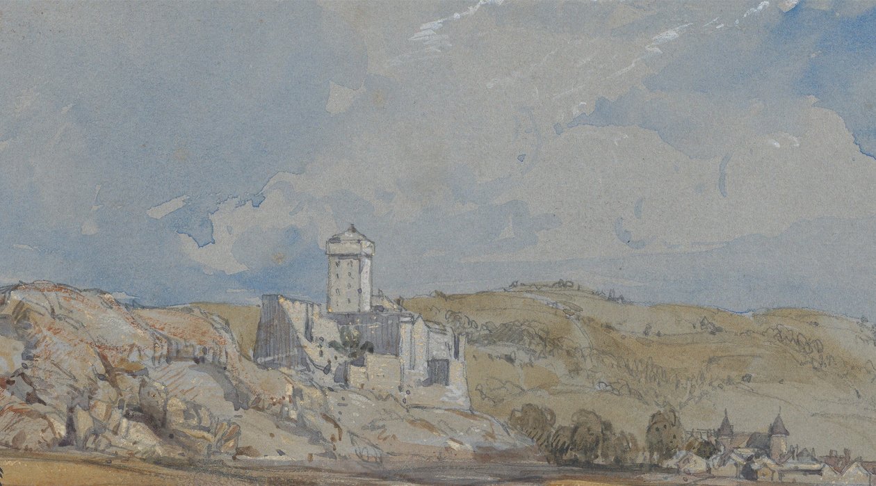 Schloss Lourdes, 11. Juli 1836 von William Callow