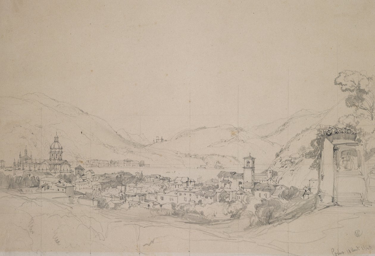 Como, 1840 von William Callow