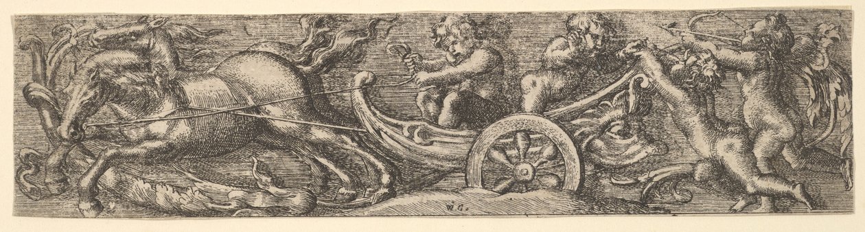 Ein Jakobsmuschel-Wagen, 1654 von William Carter