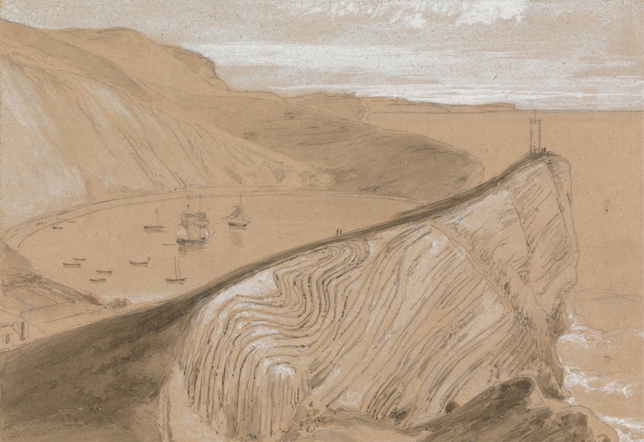 Lulworth Cove von William Daniell
