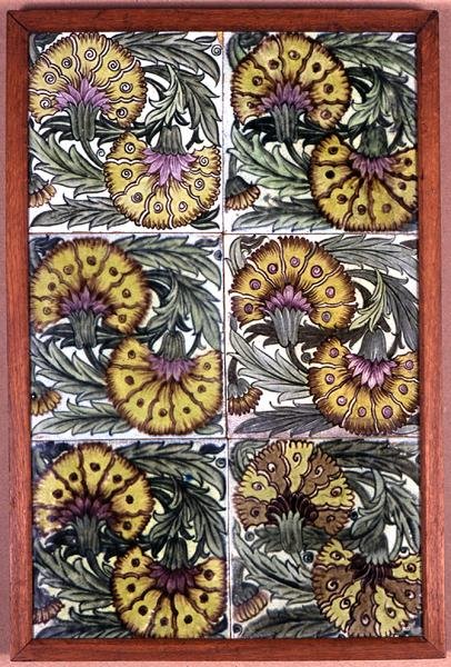 Fliesenpaneel von William de Morgan