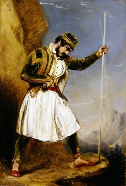 Ein Evzone von William Derby