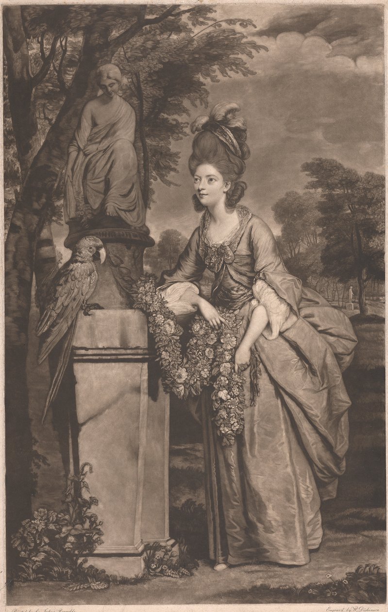 Elizabeth, Gräfin von Derby von William Dickinson
