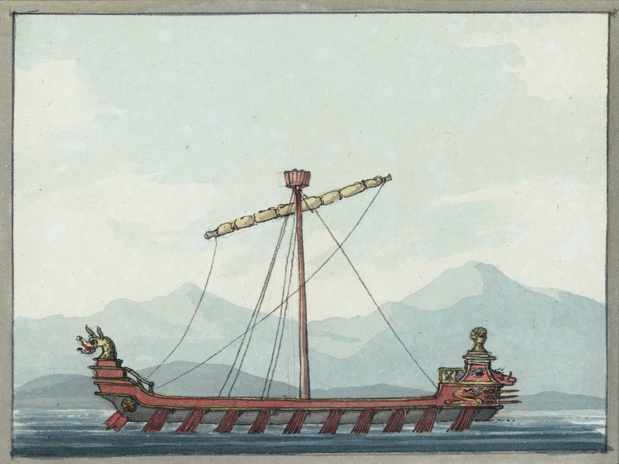 Eine Heptereme von Phyras, König von Epirus von William Ffarington