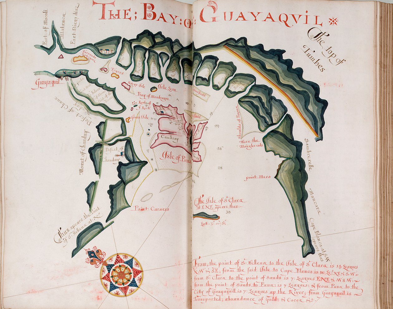 Die Bucht von Guayaquil von William Hack