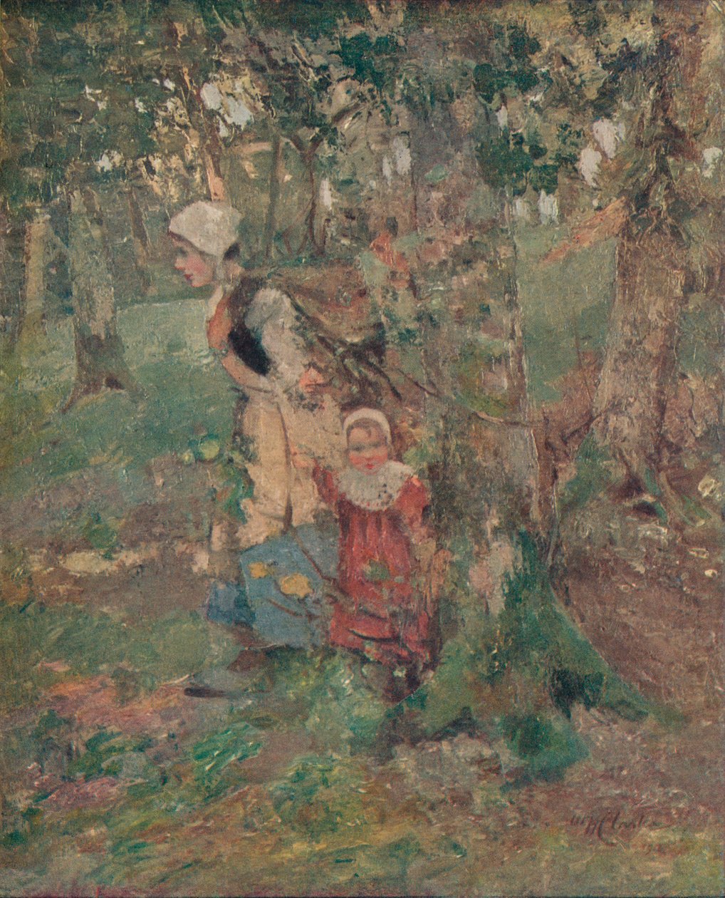 Am Waldrand, ca. 1916 von William Hanna Clarke