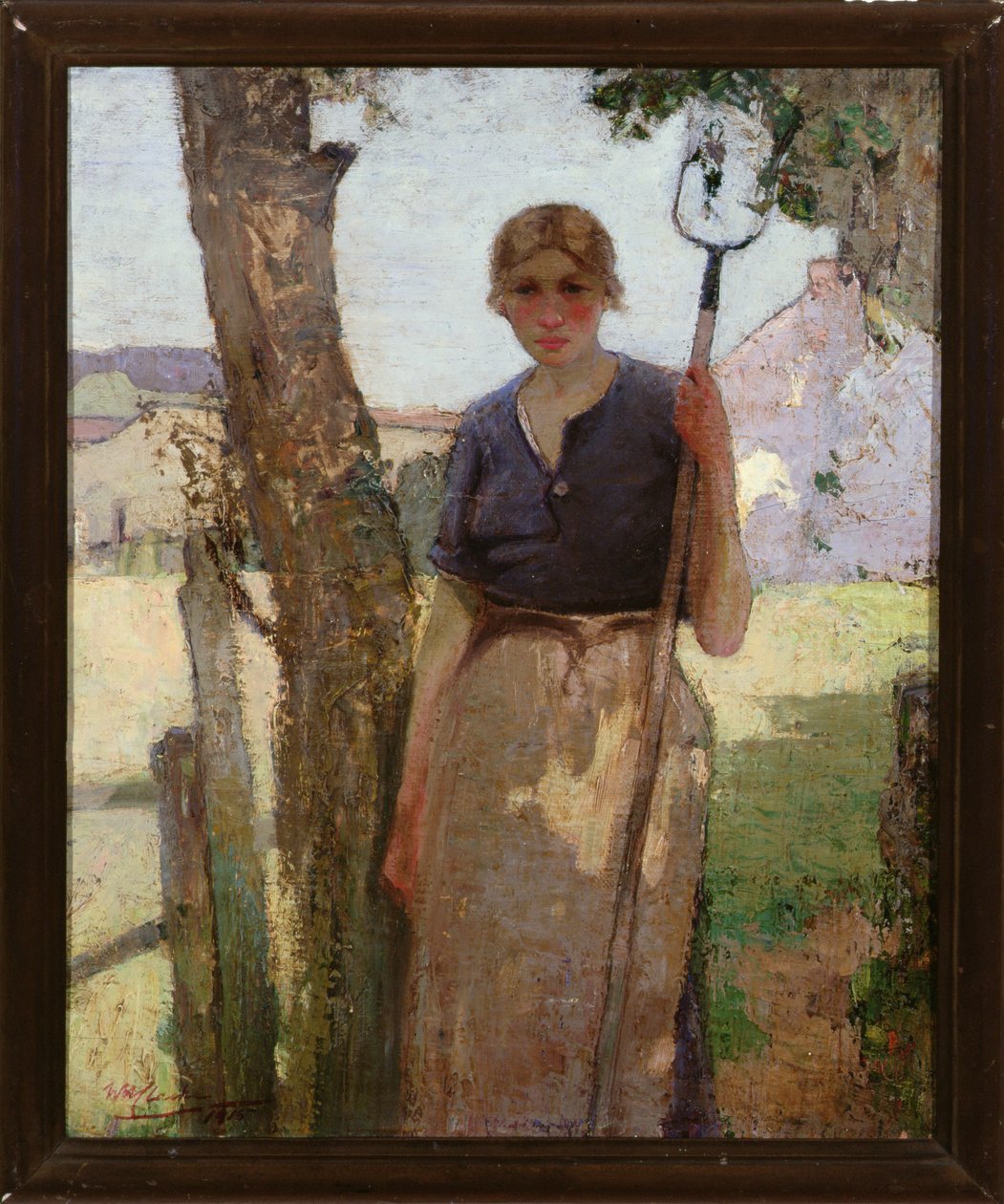 Das Bauernmädchen, 1915 von William Hanna Clarke