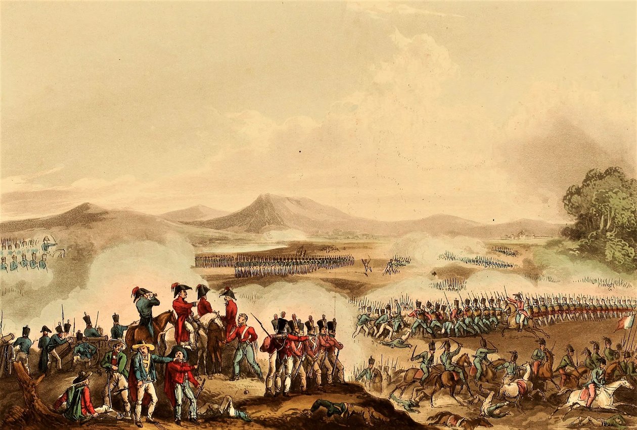 Schlacht von Talavera, 28. Juli 1809 von William Heath