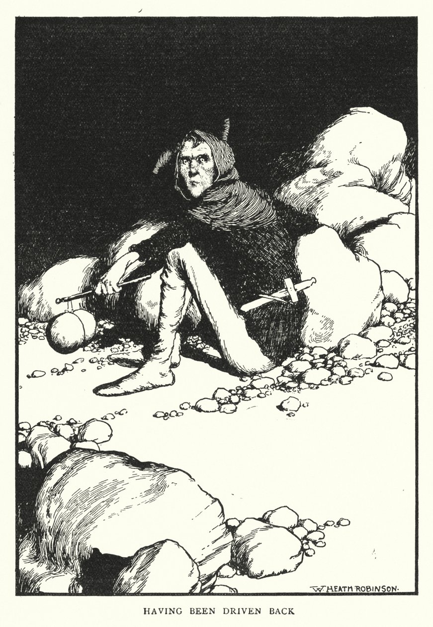 Zurückgedrängt worden von William Heath Robinson