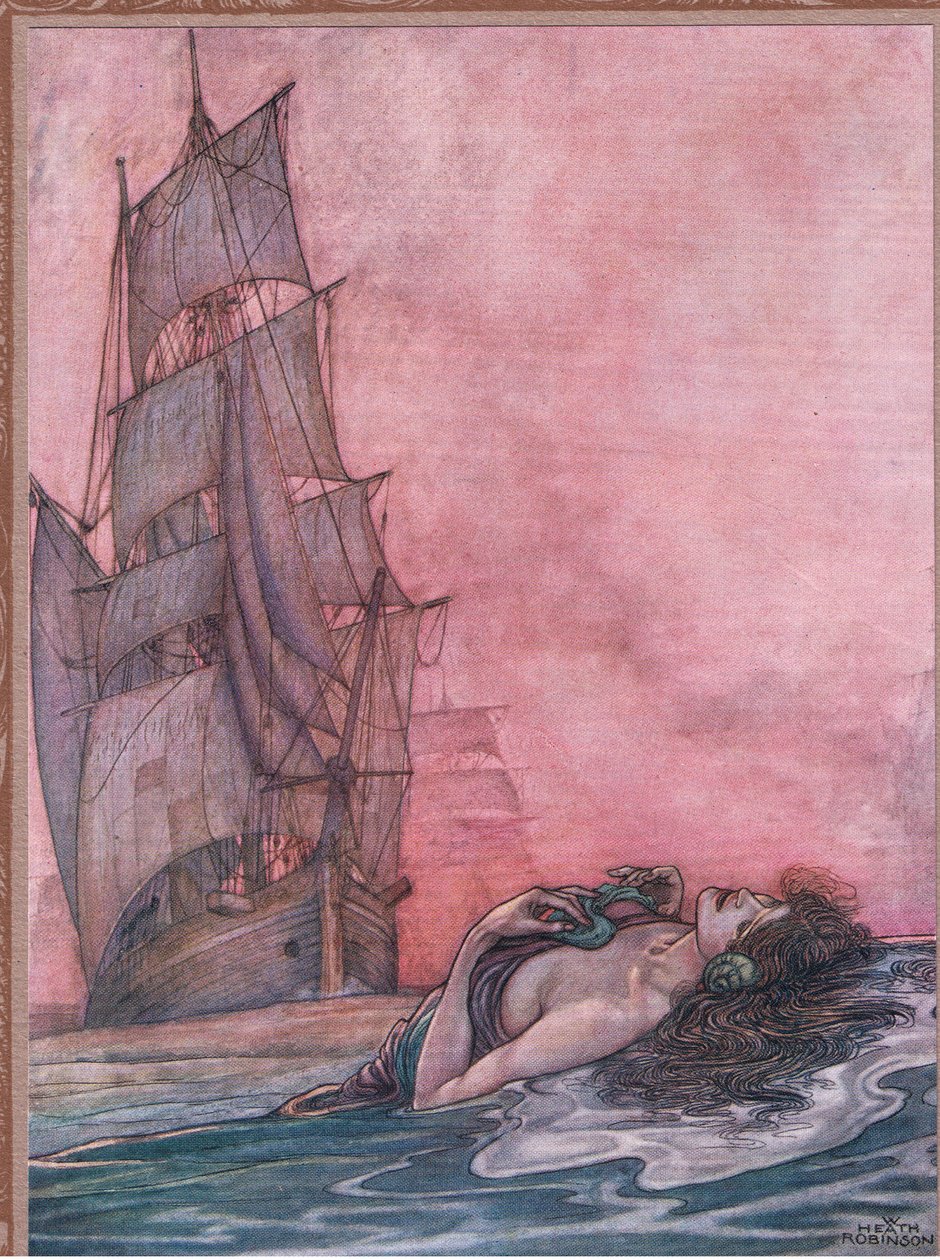 Sie ruft uns, immer noch ungesättigt von William Heath Robinson