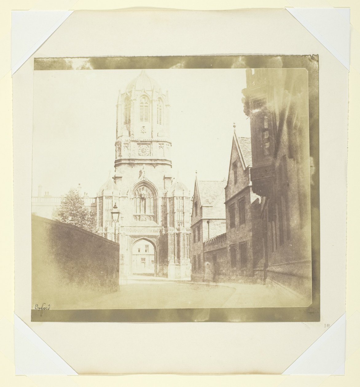 Tor von Christchurch, Oxford von William Henry Fox Talbot