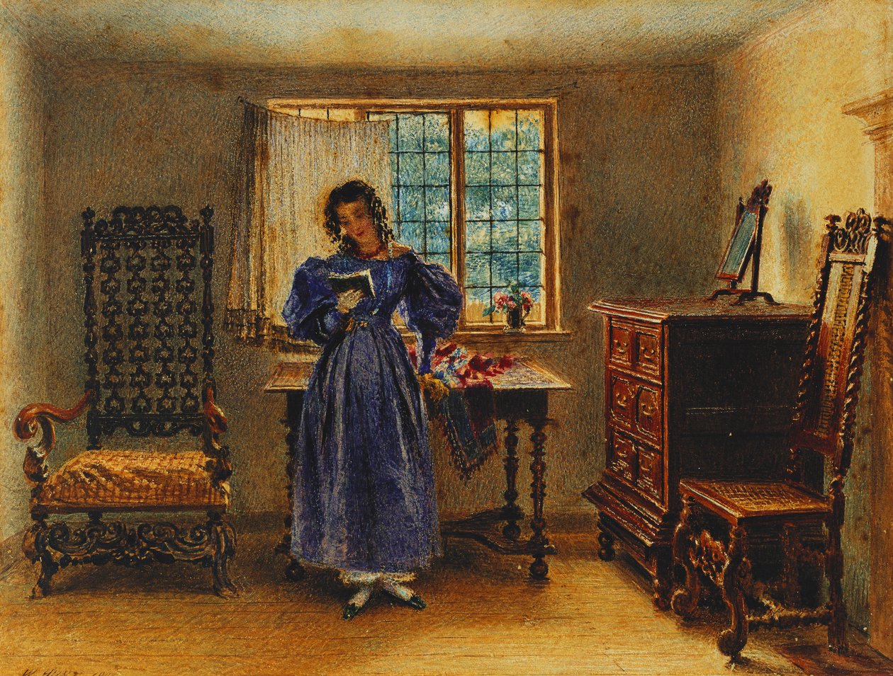 Sonntagmorgen, 1831 von William Henry Hunt