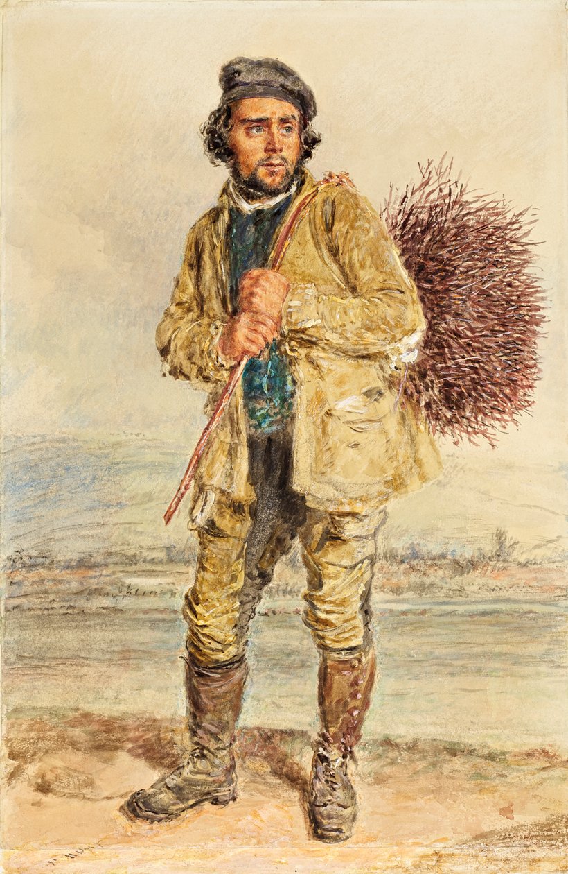 Der Besen-Sammler, ca. 1830 von William Henry Hunt