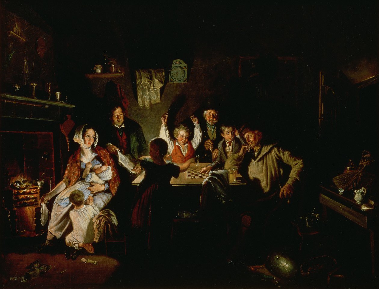 Das Damespiel von William Henry Knight