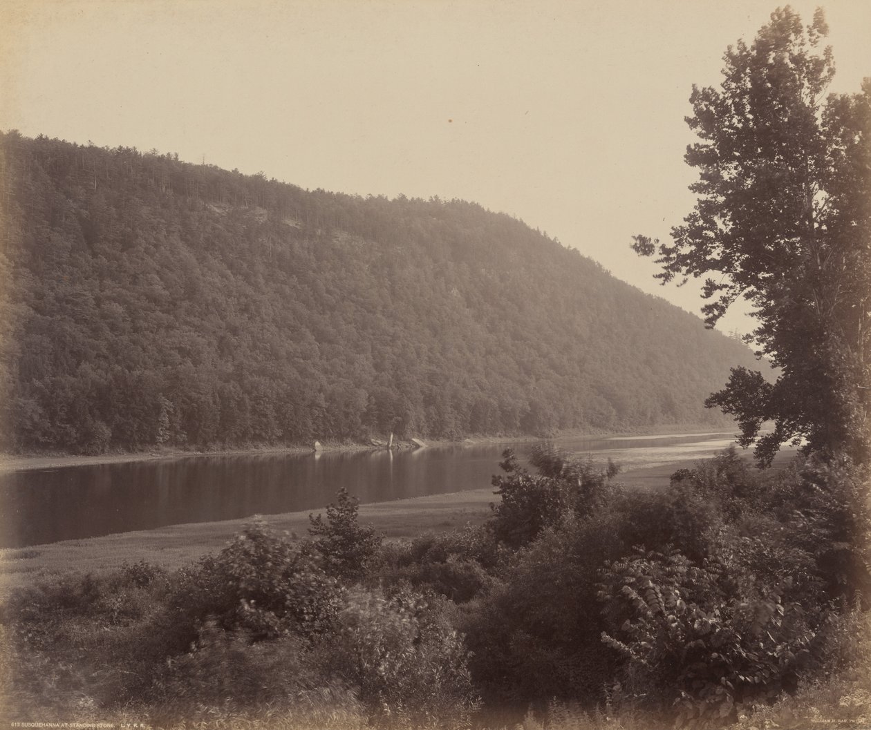 Susquehanna bei Standing Stone, ca. 1895 von William Herman Rau
