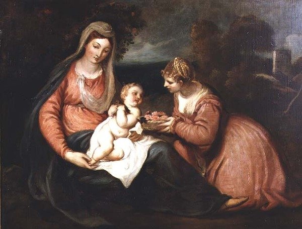 Heilige Familie von William Hilton