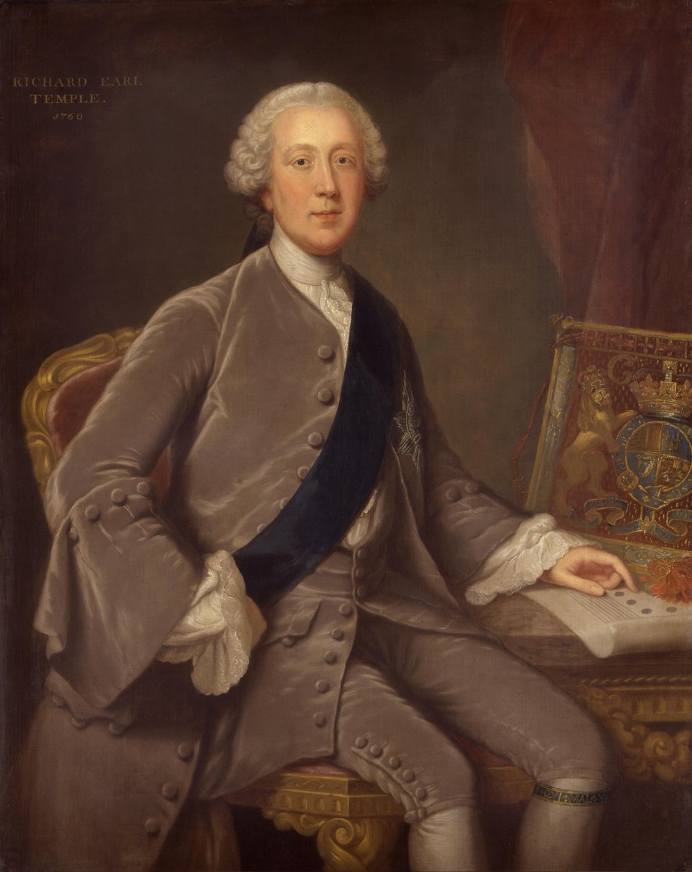 Richard Grenville-Temple, 2. Earl Temple von William Hoare