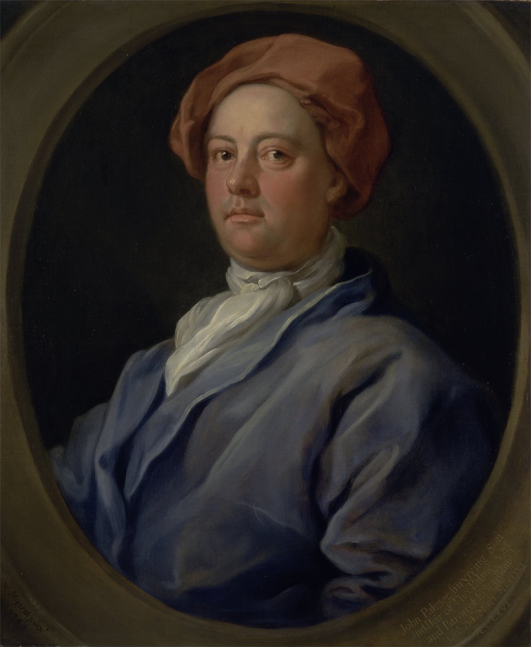 John Palmer, Barrister des Inner Temple von William Hogarth