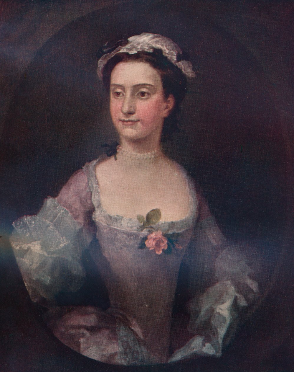 Peg Woffington, um 1745, 1911 von William Hogarth