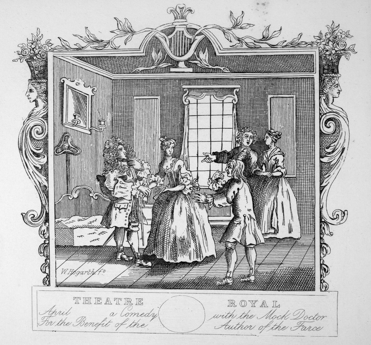 Theater Royal von William Hogarth