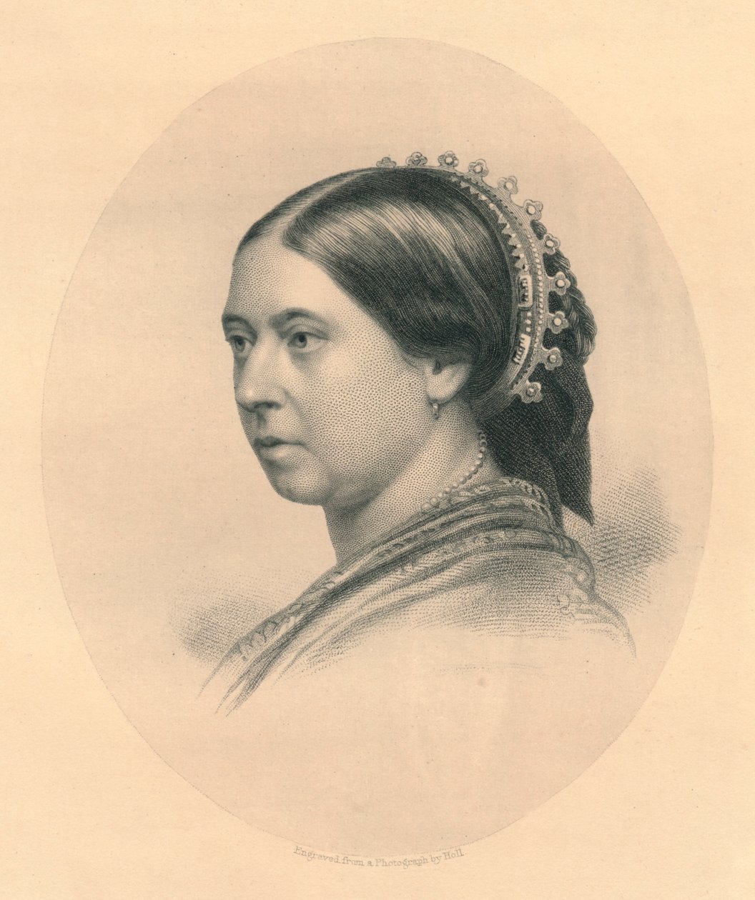 Ihre Majestät die Königin, ca. 1860er von William Holl