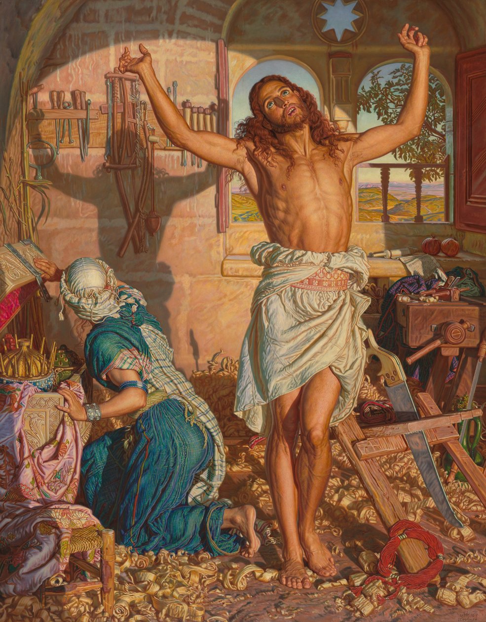 Der Schatten des Todes von William Holman Hunt