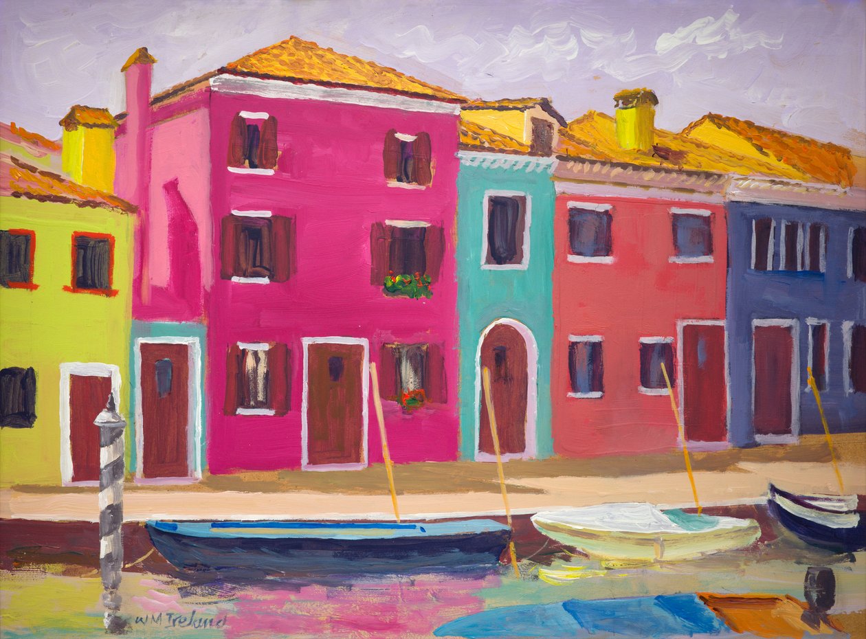 Schönes Burano von William Ireland