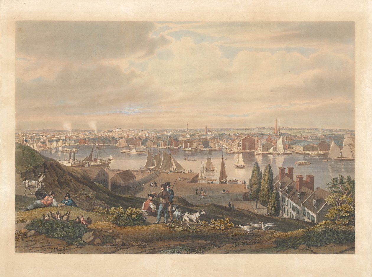 Baltimore vom Federal Hill von William James Bennett