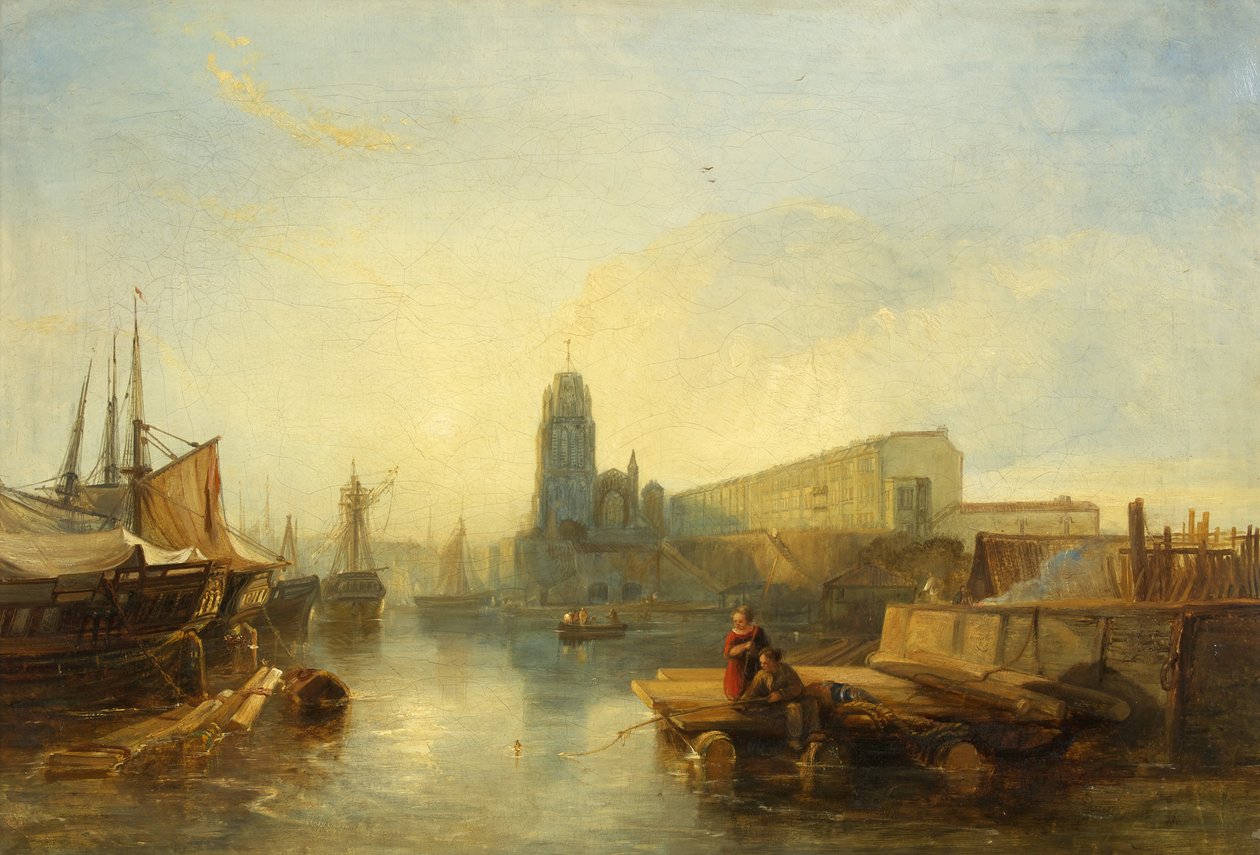 Bristol Hafen von William James Muller
