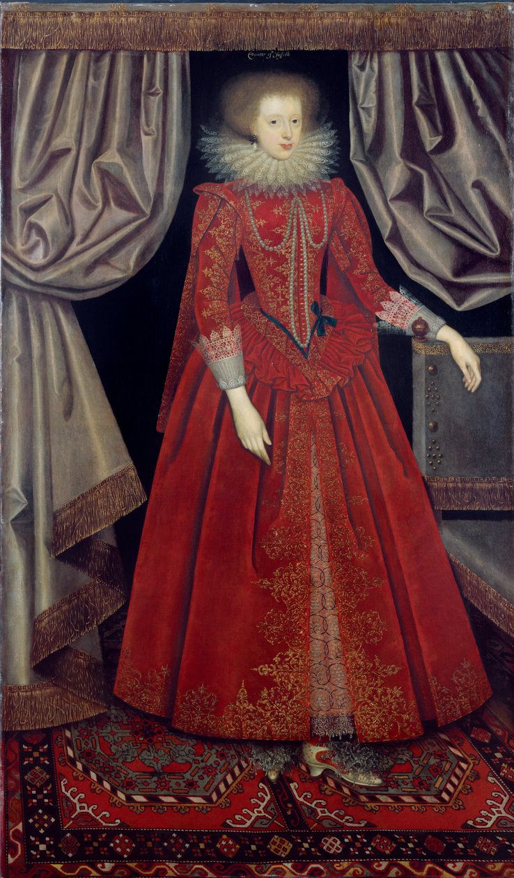 Catherine Knevet, um 1615 von William Larkin