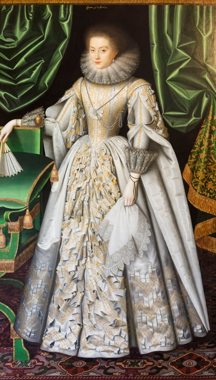 Diana Cecil, Gräfin von Oxford von William Larkin