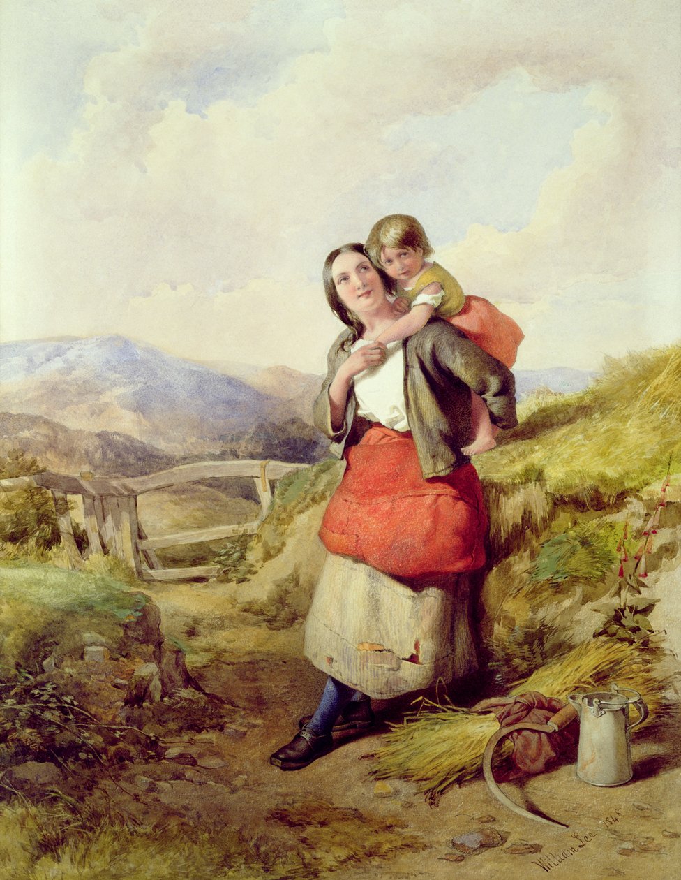 Nach Hause gehen, 1848 von William Lee