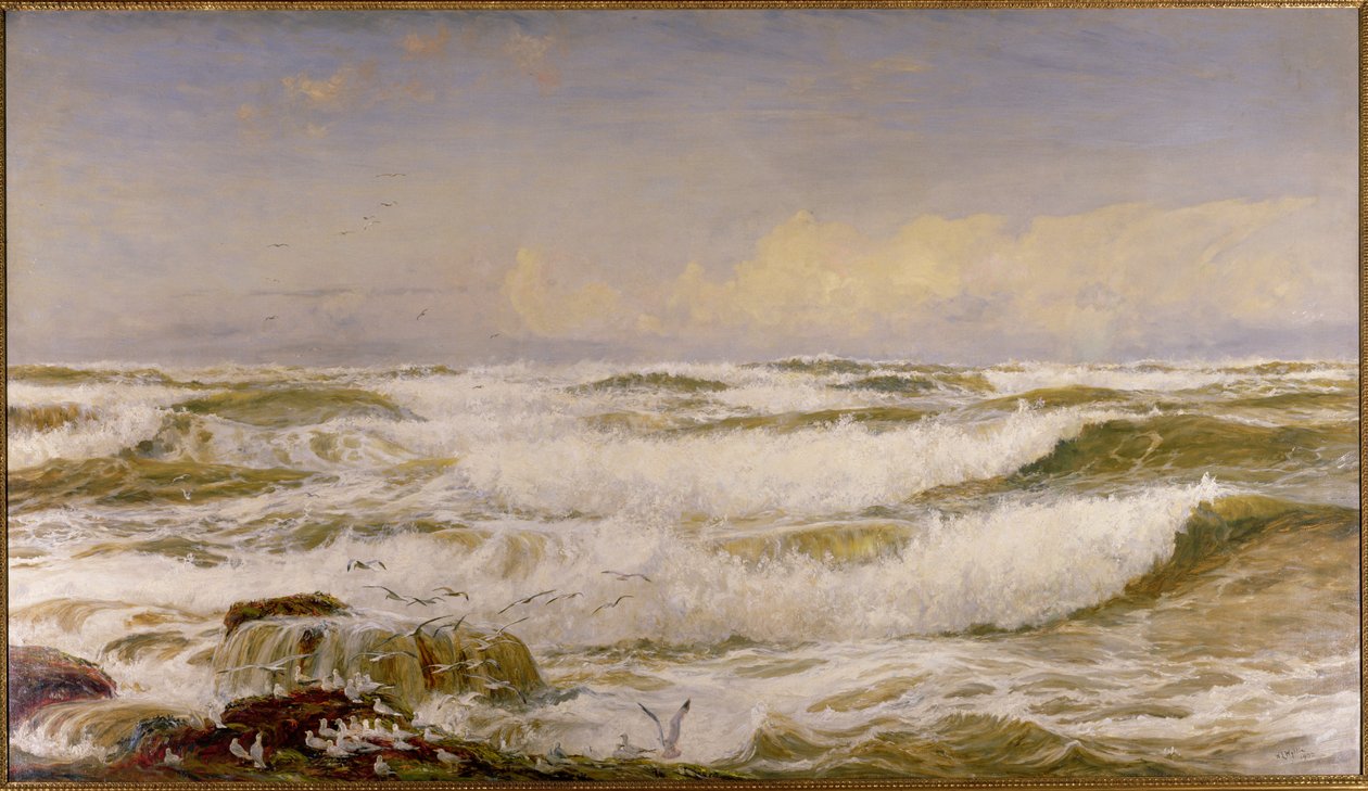 Ein starker Wind von William Lionel Wyllie