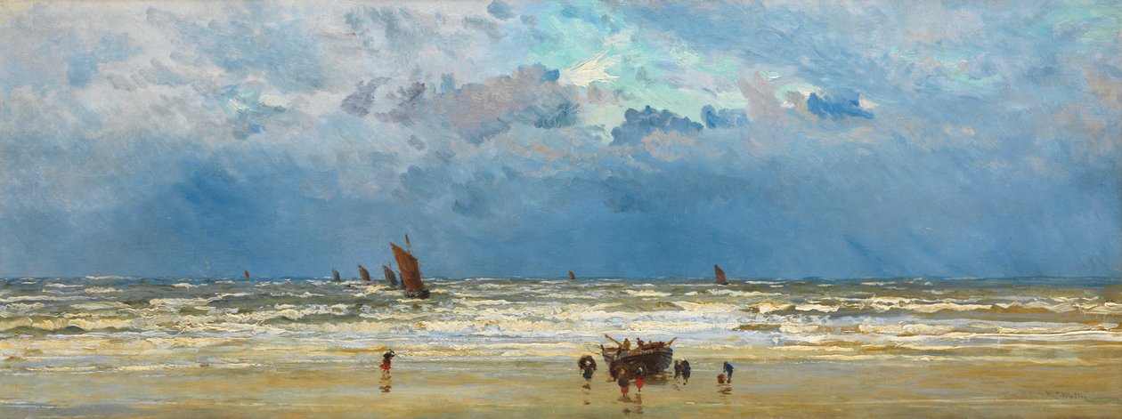Wieder zu Hause, um 1880 von William Lionel Wyllie