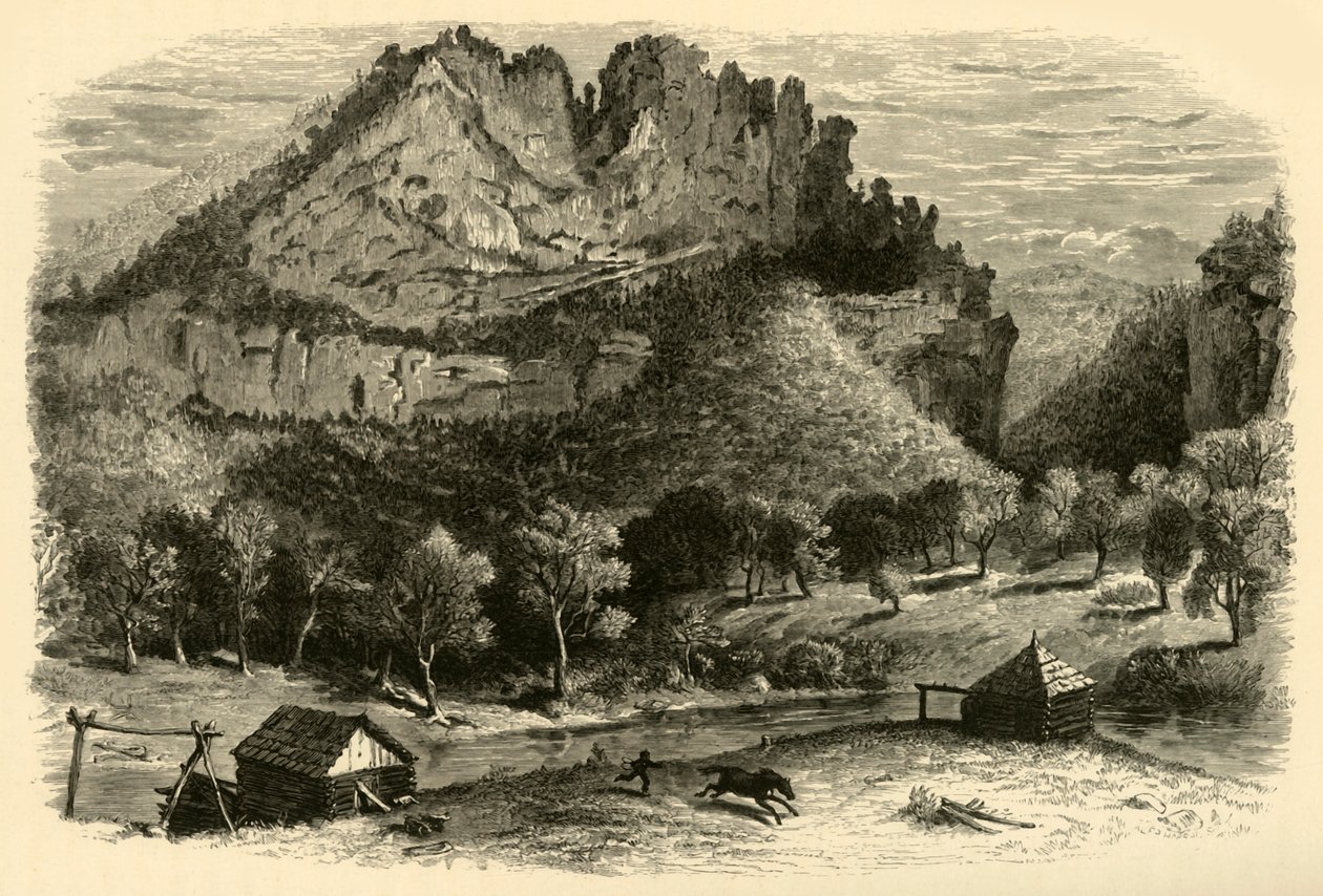 Die Klippen von Seneca von William Ludwell Sheppard