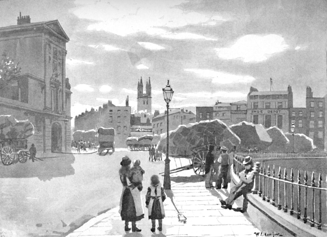 Smithfield und St. Bartholomews Hospital, 1891 von William Luker