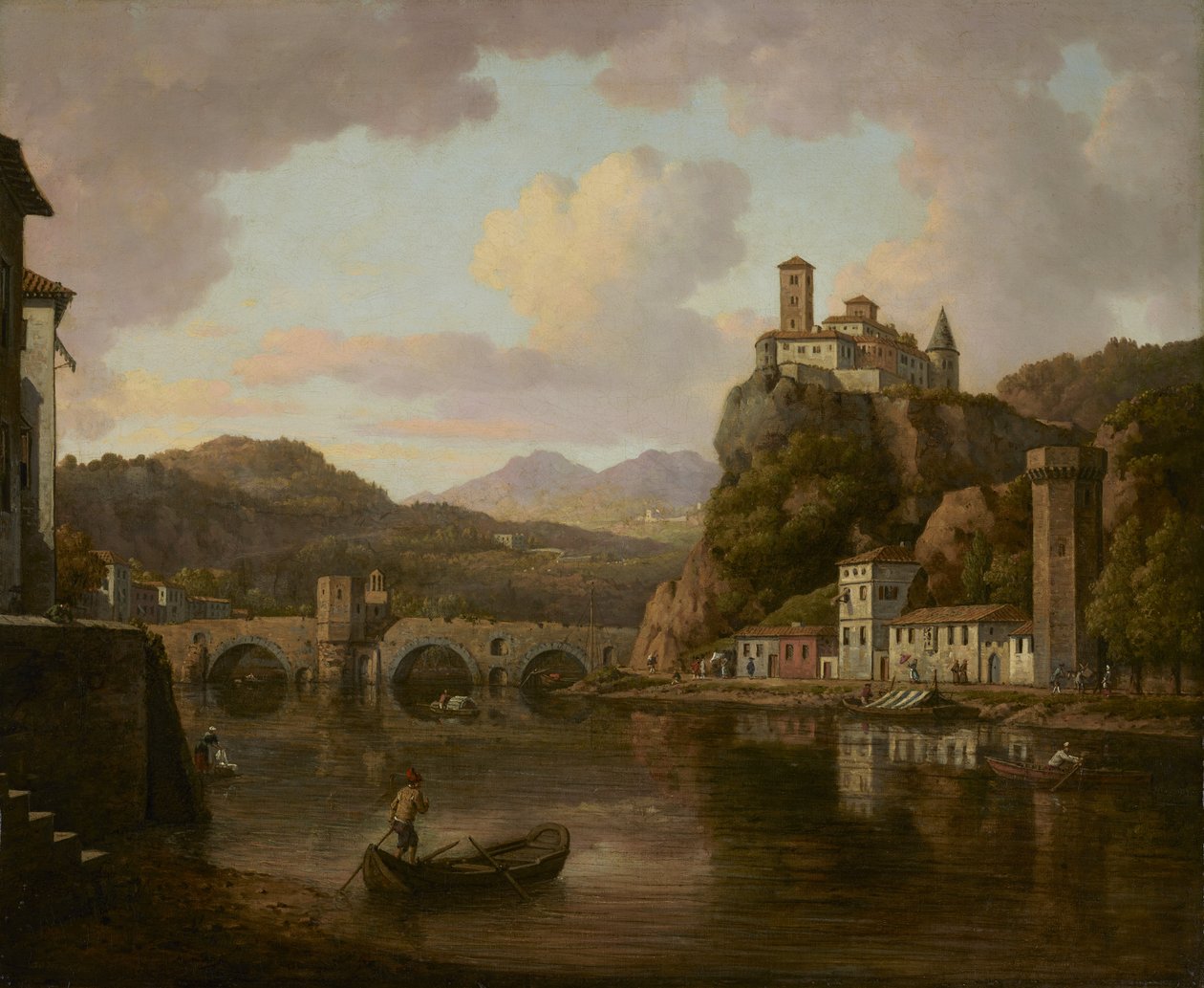 Schloss an der Rhône, Frankreich von William Marlow