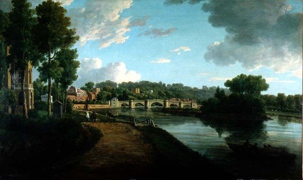Die Themse bei Richmond, Surrey von William Marlow