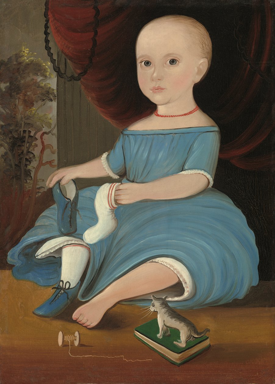Baby in Blau von William Matthew Prior