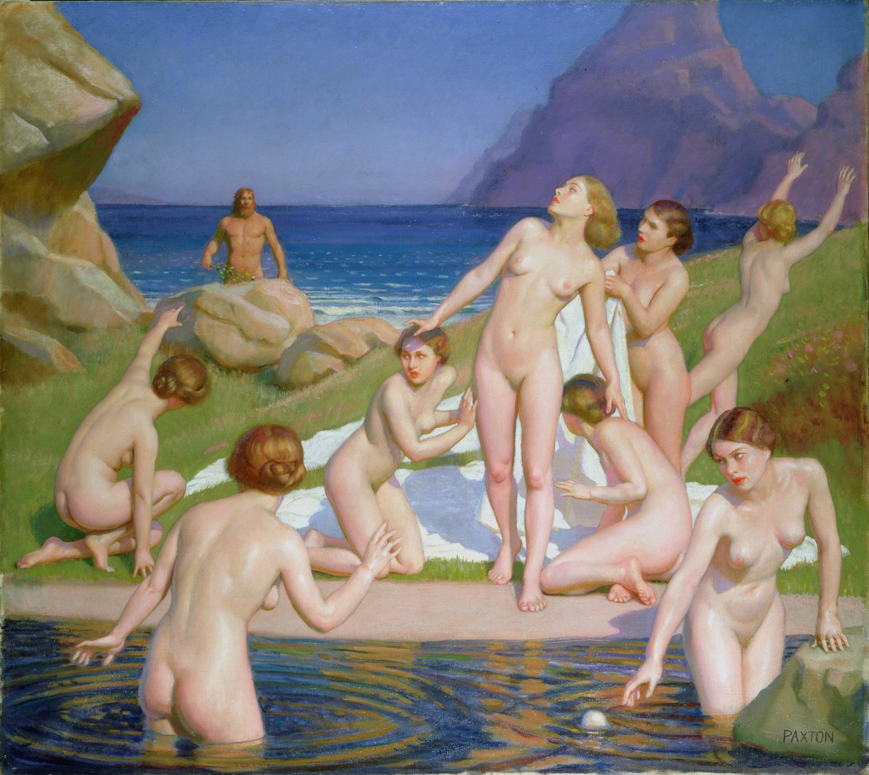 Nausikaa von William McGregor Paxton
