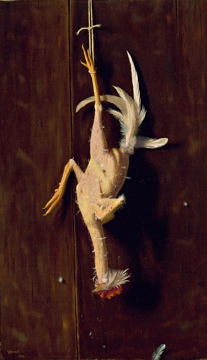 Völlig gerupft, 1882 von William Michael Harnett