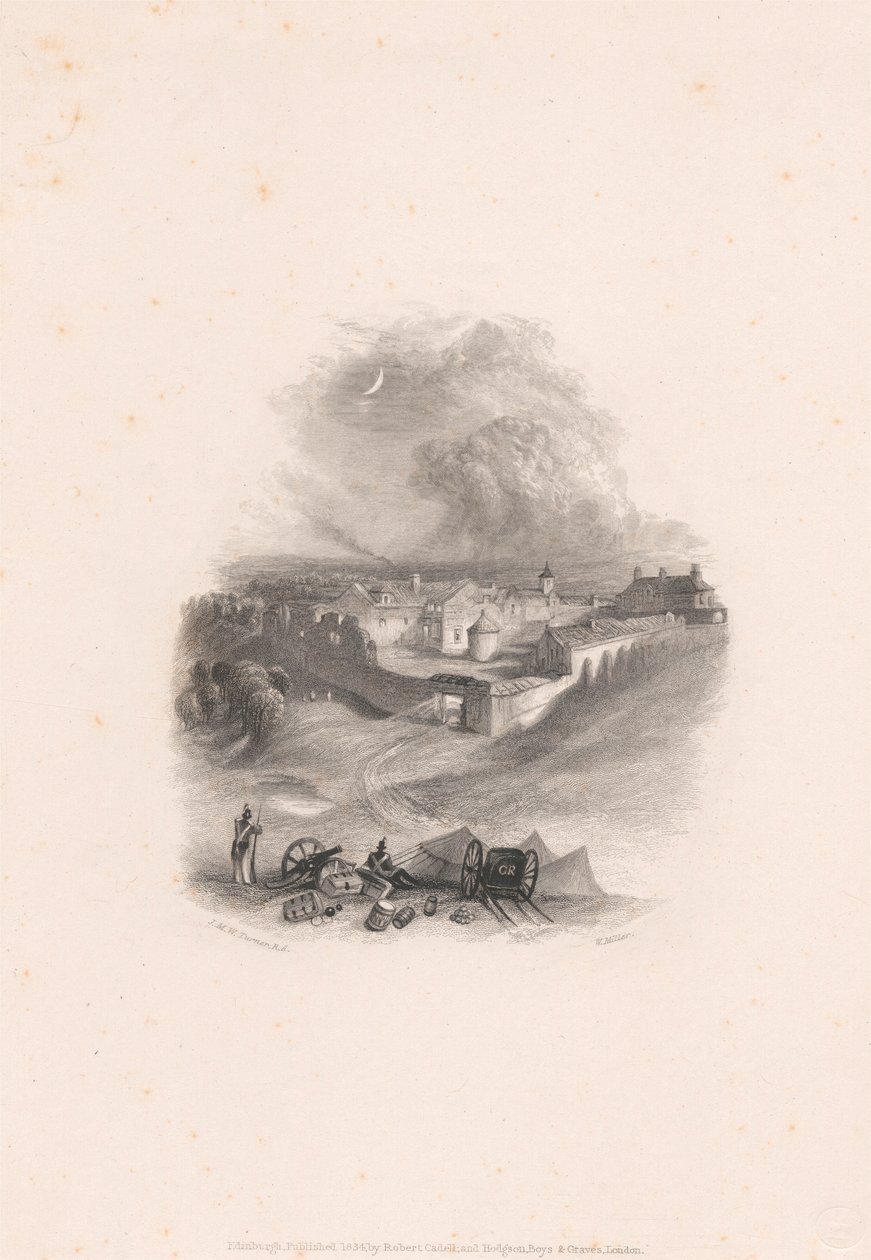 Hougomont von William Miller