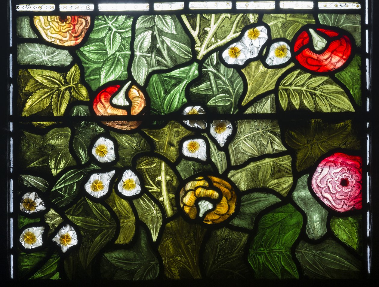 Blumendetail von William Morris