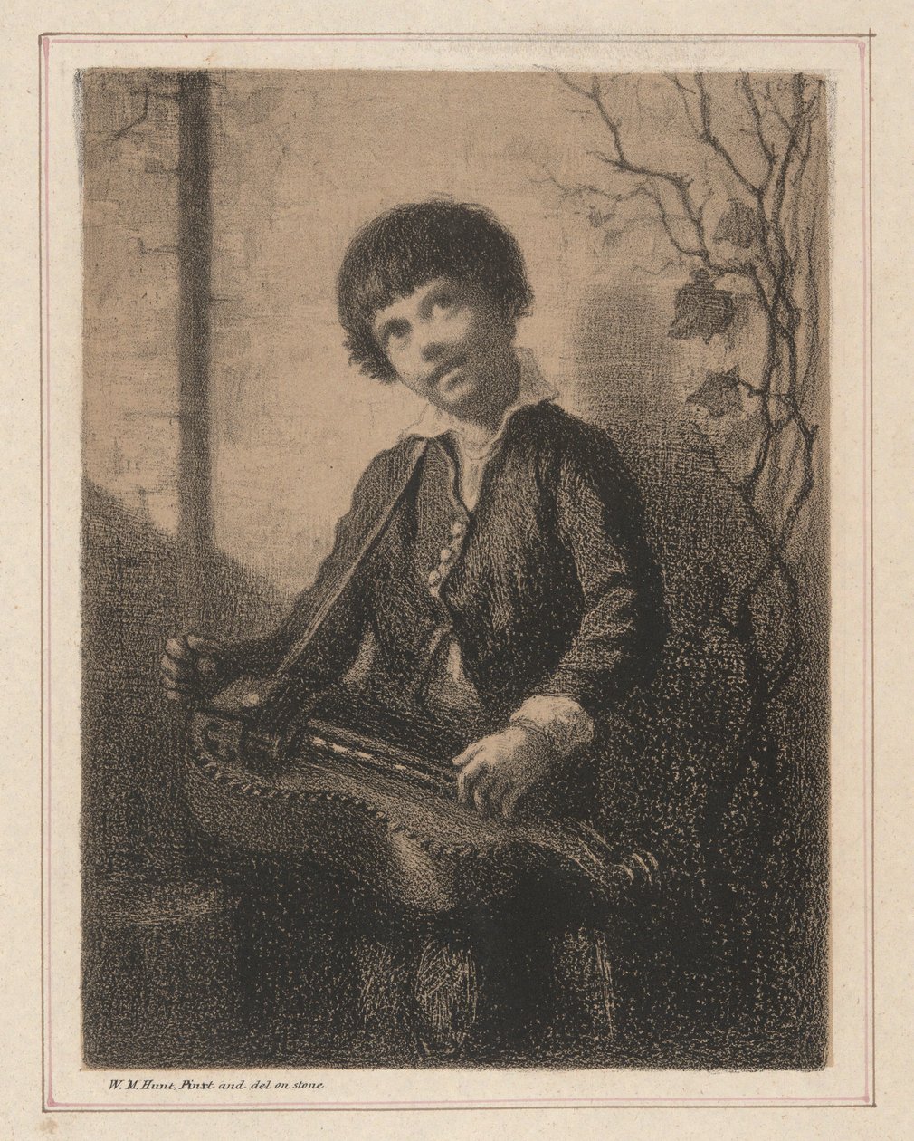 Der Drehorgeljunge von William Morris Hunt