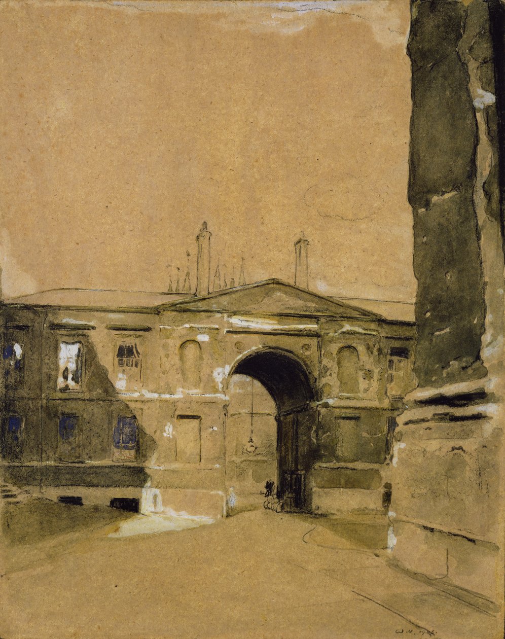 Canterbury Gate, Christ Church, Oxford von William Nicholson
